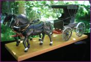 Vern Johnson Carved Carriage
